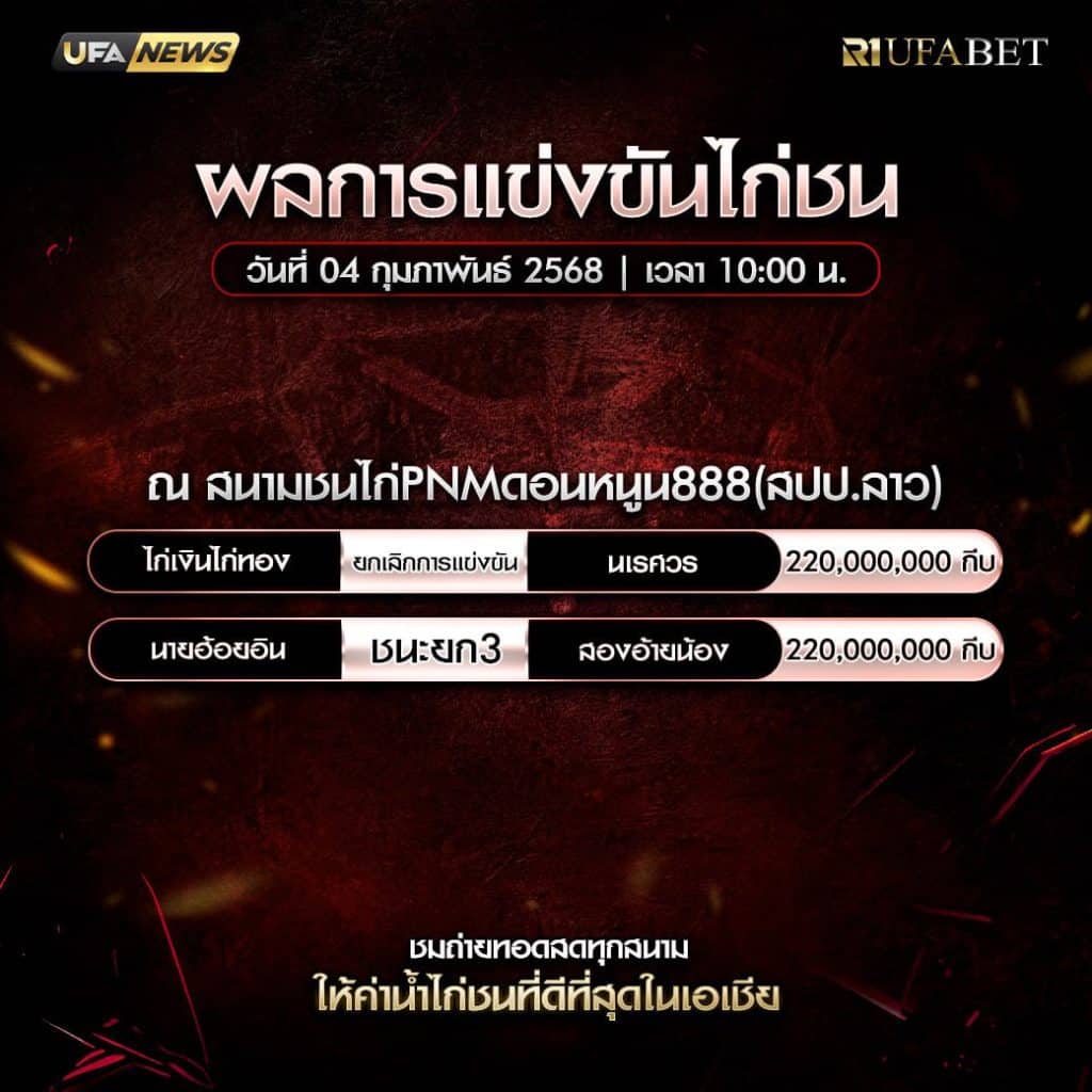 ผลไก่ชน04-02-68