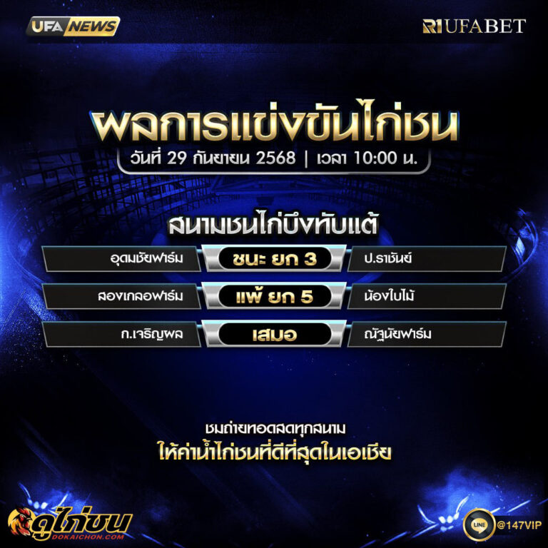 ผลไก่ชน29-09-68