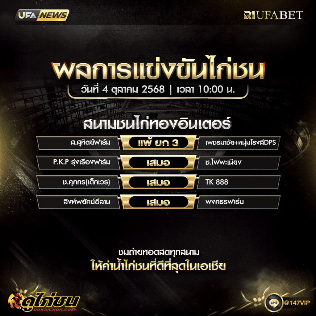 ผลไก่ชน04-10-68