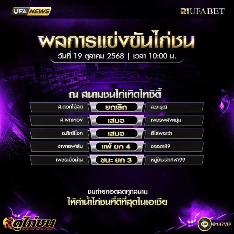 ผลไก่ชน19-10-68