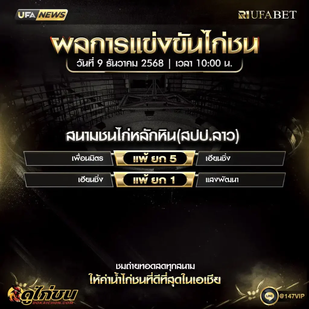 ผลไก่ชน09-12-68