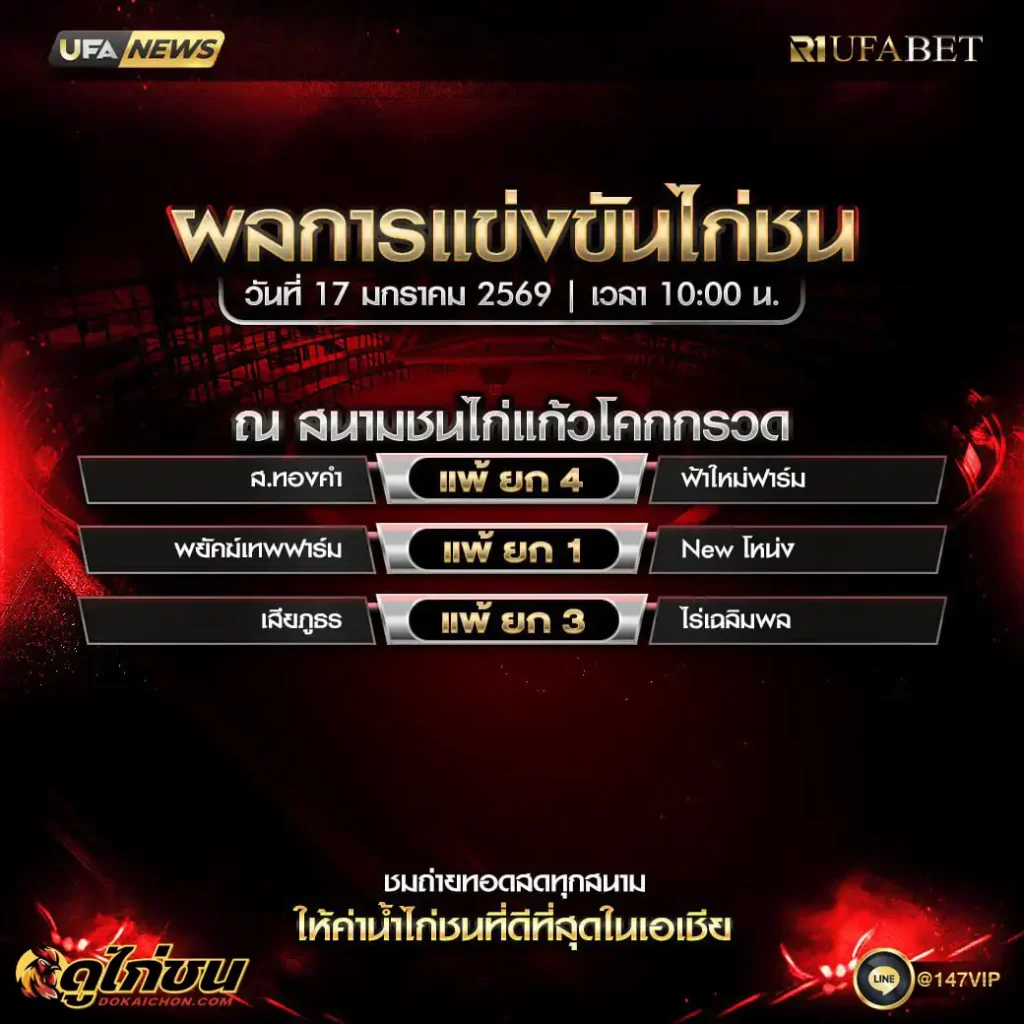 ผลไก่ชน17-01-69